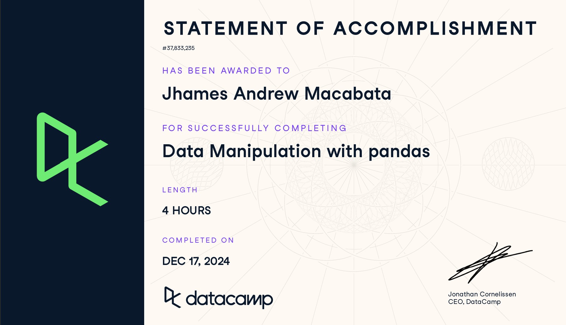 Data Manipulation with pandas