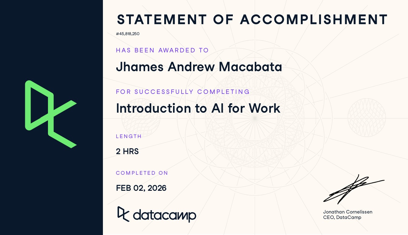 Introduction to AI for Work