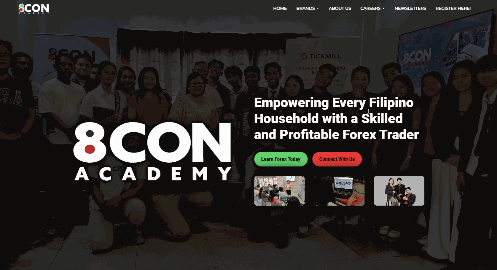 8Con Academy Website