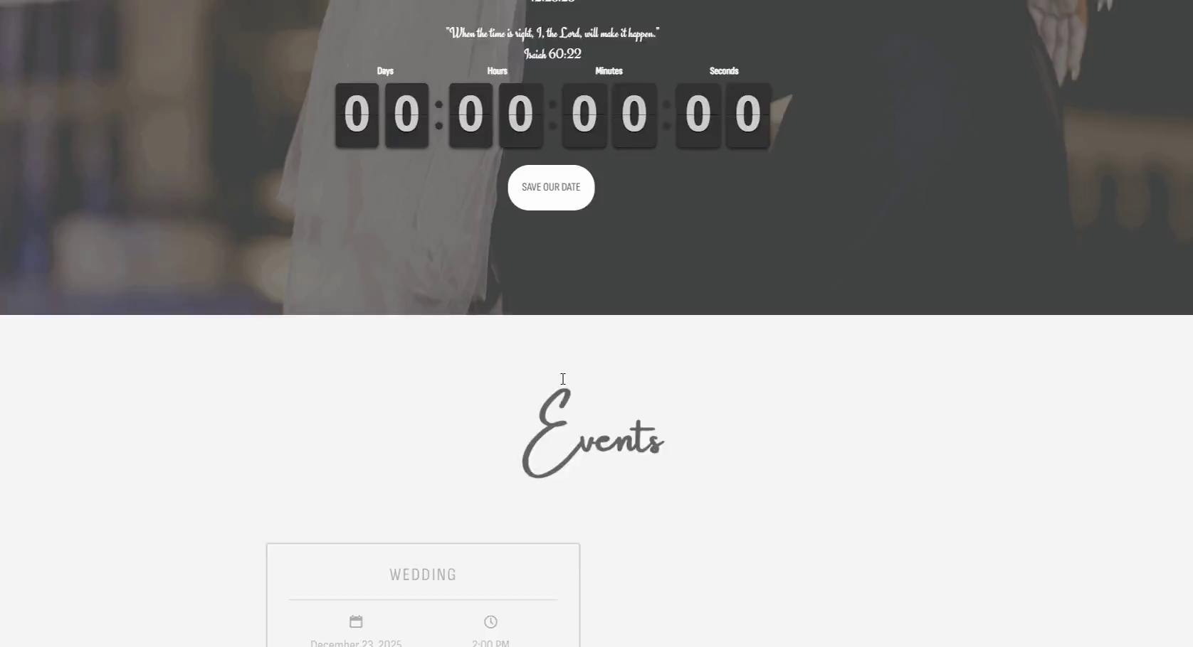 Roos & Lyka Wedding RSVP